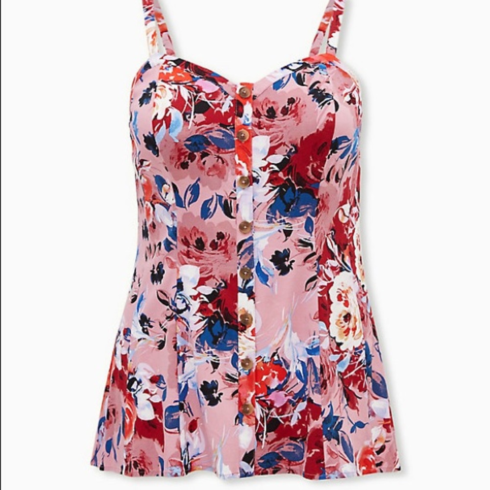 - Torrid BLUSH PINK FLORAL